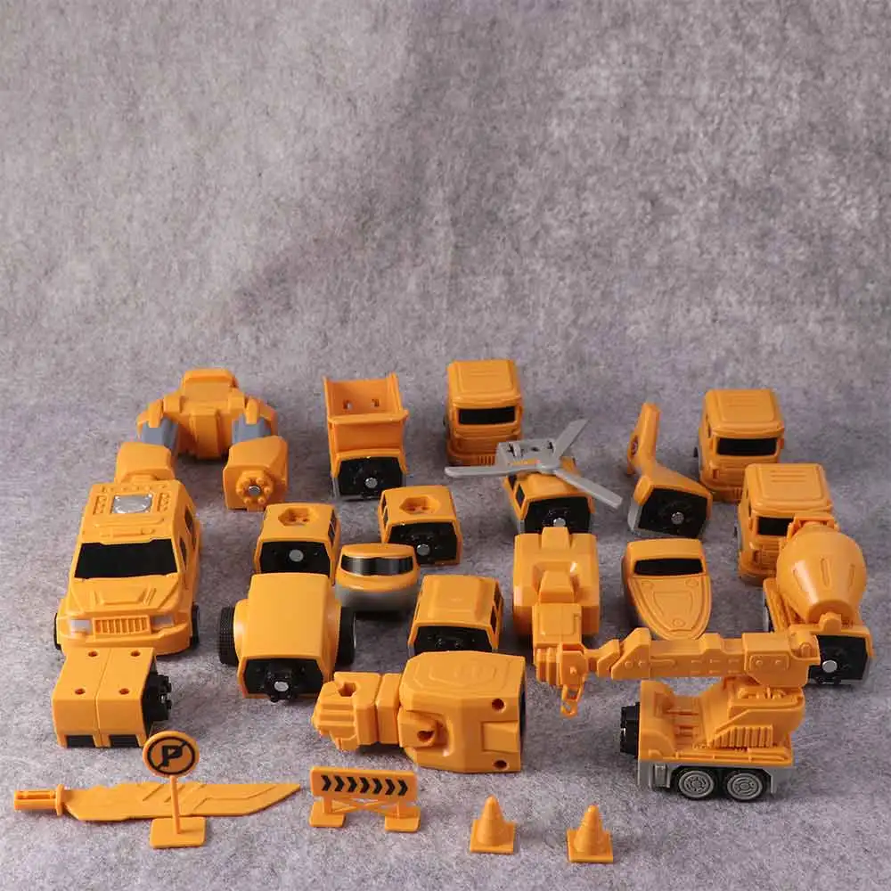 Deformation Magnetic Transform Engineering Excavator Mixer Truck Car Assembly Engineering Vehicle Multi-functional Combination
Deformation Magnetic Transform Engineering Excavator Mixer Truck Car Assembly Engineering Vehicle Multi-functional Combination