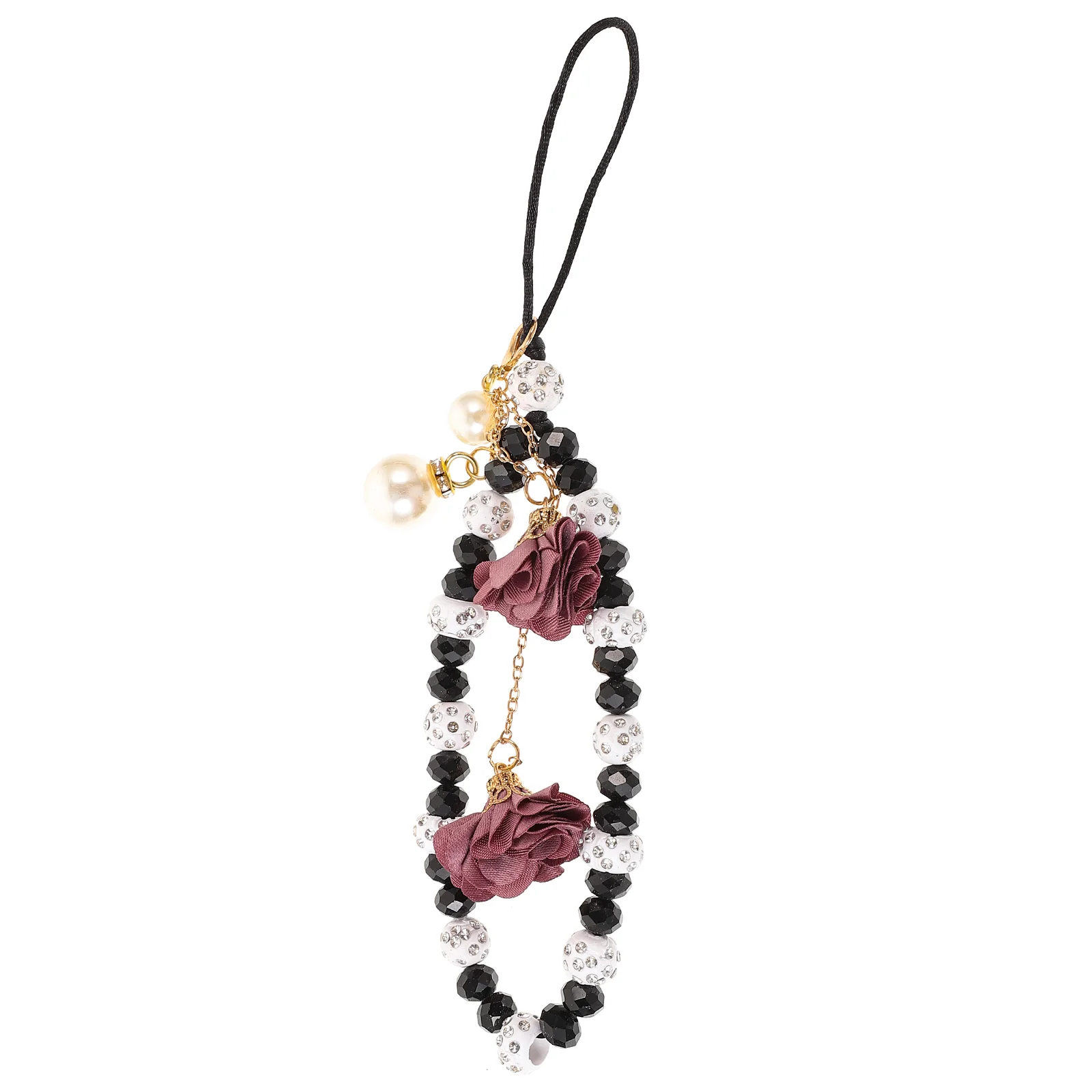 Crystal Flower Pendant Wrist Lanyard Beaded Phone Bracelet Sash Mobile Decoration Cell Strap Handbag Accessory USB Flash Drive
Crystal Flower Pendant Wrist Lanyard Beaded Phone Bracelet Sash Mobile Decoration Cell Strap Handbag Accessory USB Flash Drive