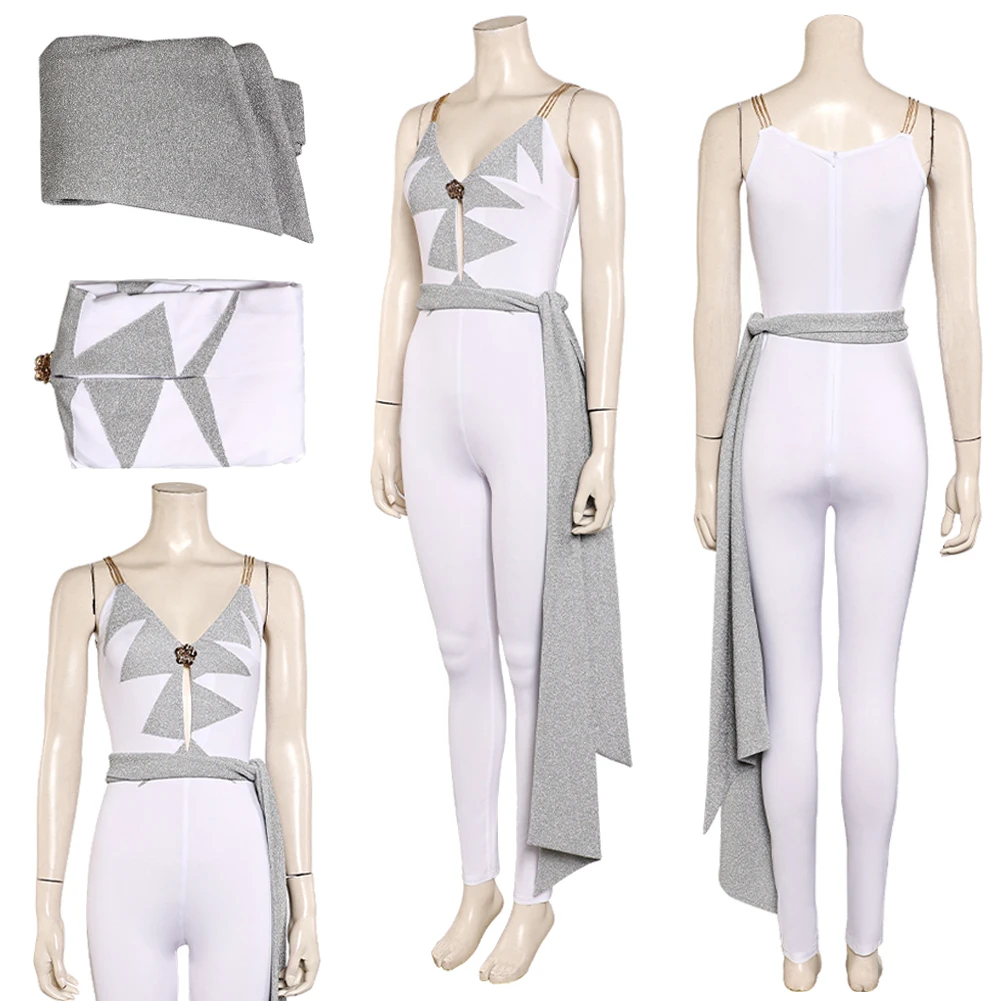 Band Cosplay Agnetha Faltskong White Jumpsuit Clothing Female Adult Party Roleplay Costume Suits Outfit Halloween Carnival
Band Cosplay Agnetha Faltskong White Jumpsuit Clothing Female Adult Party Roleplay Costume Suits Outfit Halloween Carnival
