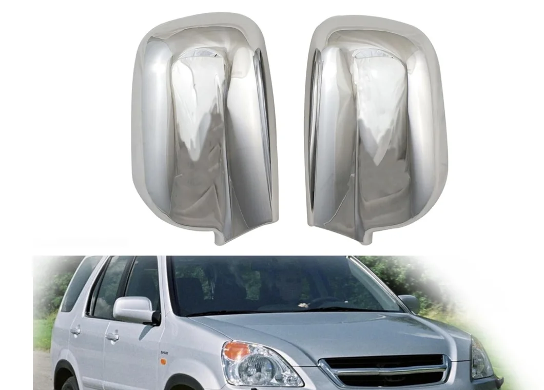 Chrome Mirror Cover compatible with H0NDA CRV 2002-2006 Left + Right Side
Chrome Mirror Cover compatible with H0NDA CRV 2002-2006 Left + Right Side