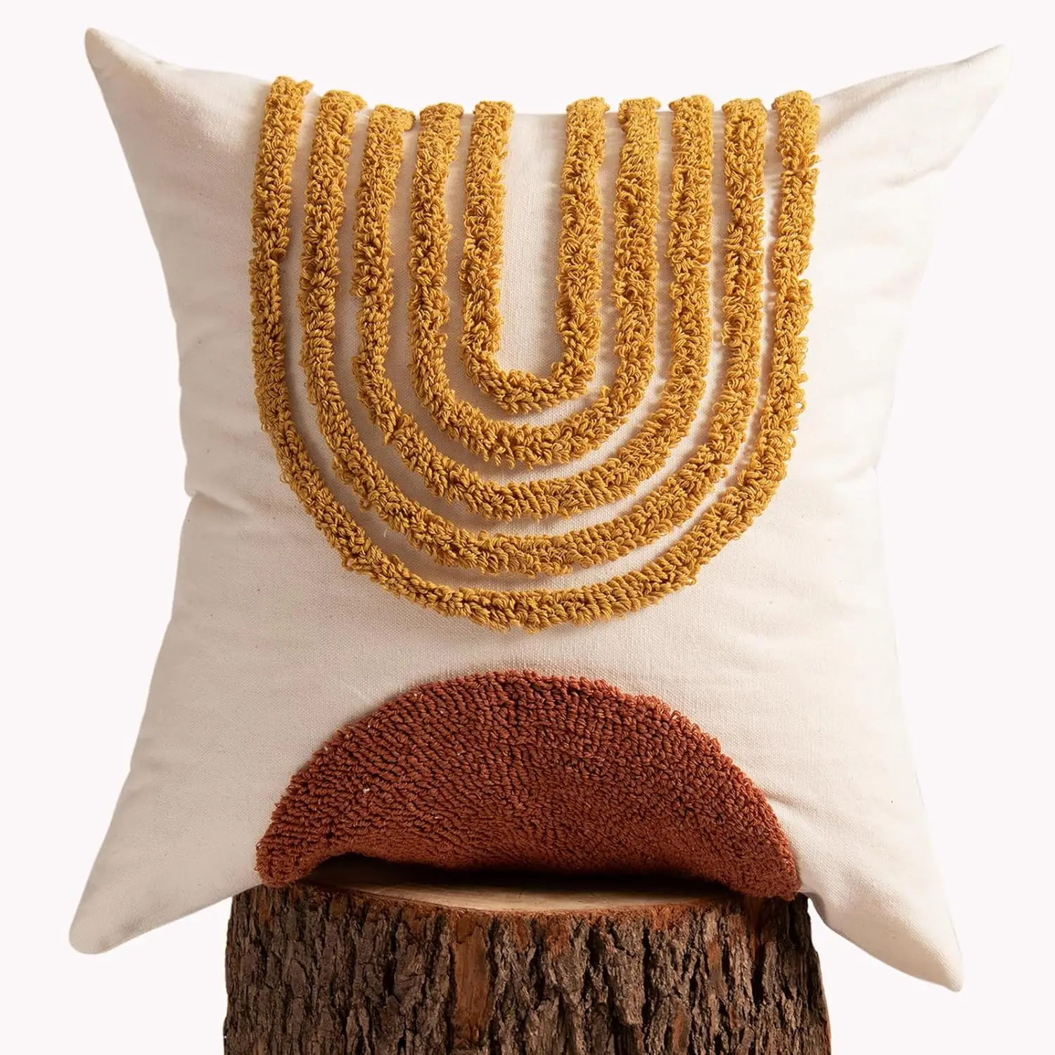 18X18 Pillow Covers-Throw Pillow Cover,Tufted Boho Jacquard Pillow Covers,Farmhouse Decorative Pillow Cover,Pillow Cases For
18X18 Pillow Covers-Throw Pillow Cover,Tufted Boho Jacquard Pillow Covers,Farmhouse Decorative Pillow Cover,Pillow Cases For