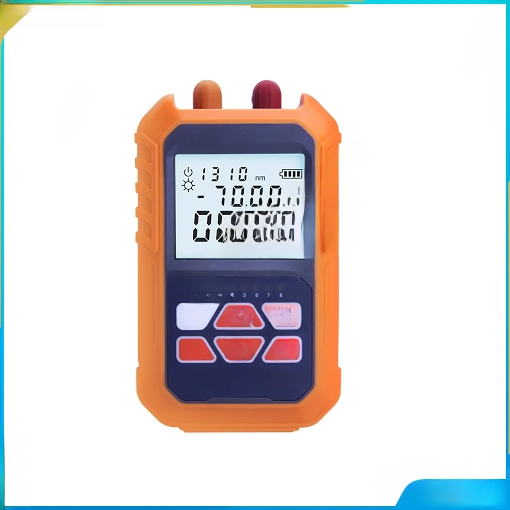 3-in-1 Handheld Mini Optical Power Meter & 5MW Visual Fault Locator VFL Optical Laser Light Source
3-in-1 Handheld Mini Optical Power Meter & 5MW Visual Fault Locator VFL Optical Laser Light Source