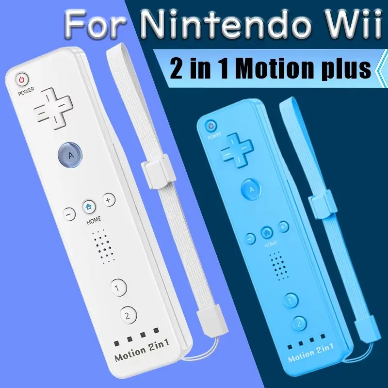 Controller for Nintendo Wii 2 in 1 Controllers Game Joystick Wireless Remote Gamepad Set W/ Motion Plus Gaming Handle Gamepads
Controller for Nintendo Wii 2 in 1 Controllers Game Joystick Wireless Remote Gamepad Set W/ Motion Plus Gaming Handle Gamepads