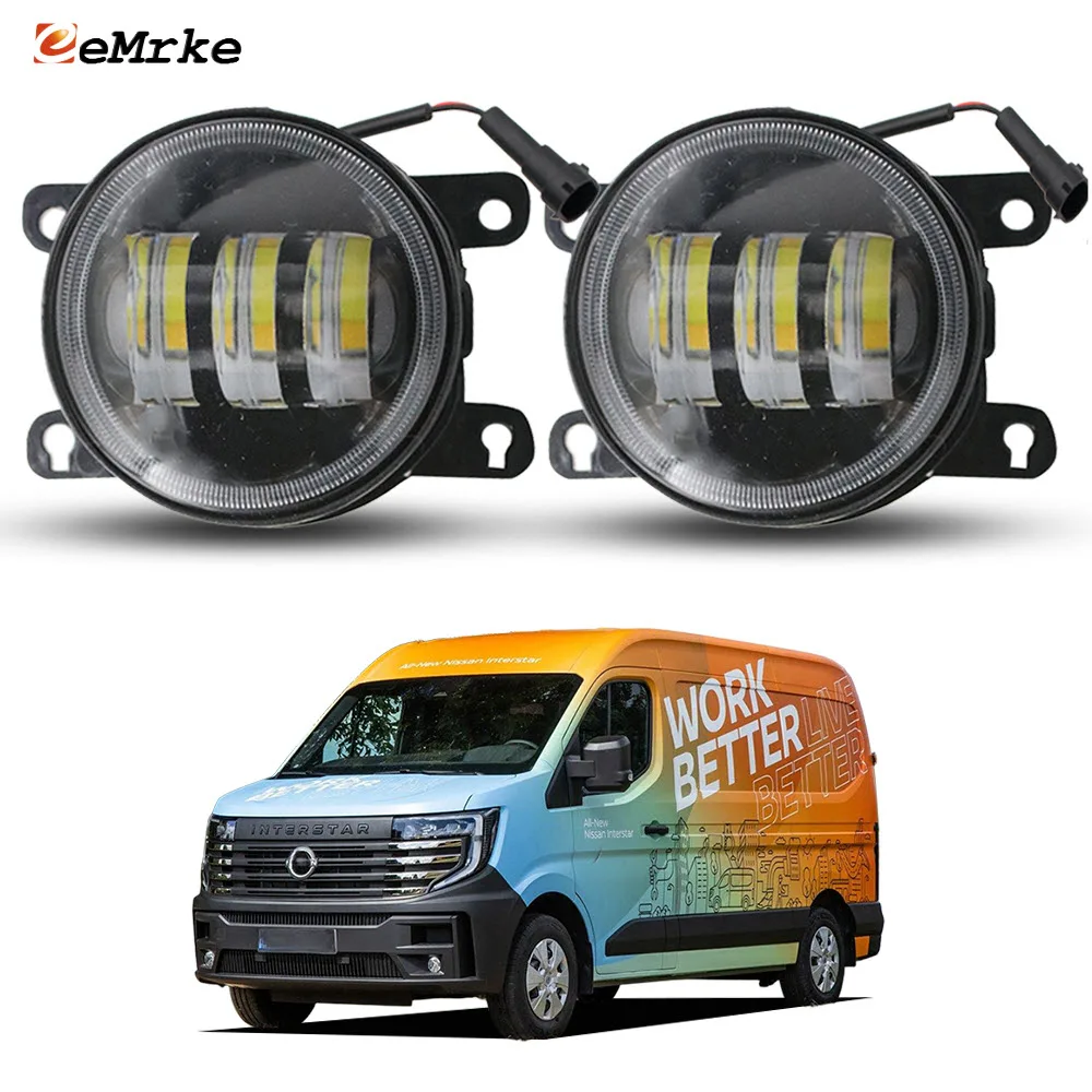 Led PTF Fog Lights for Renault Master / Nissan Interstar 2024 2025 2026 Daytime Running Lamp DRL Upgrade Fog Lamp Assembly 40W
Led PTF Fog Lights for Renault Master / Nissan Interstar 2024 2025 2026 Daytime Running Lamp DRL Upgrade Fog Lamp Assembly 40W