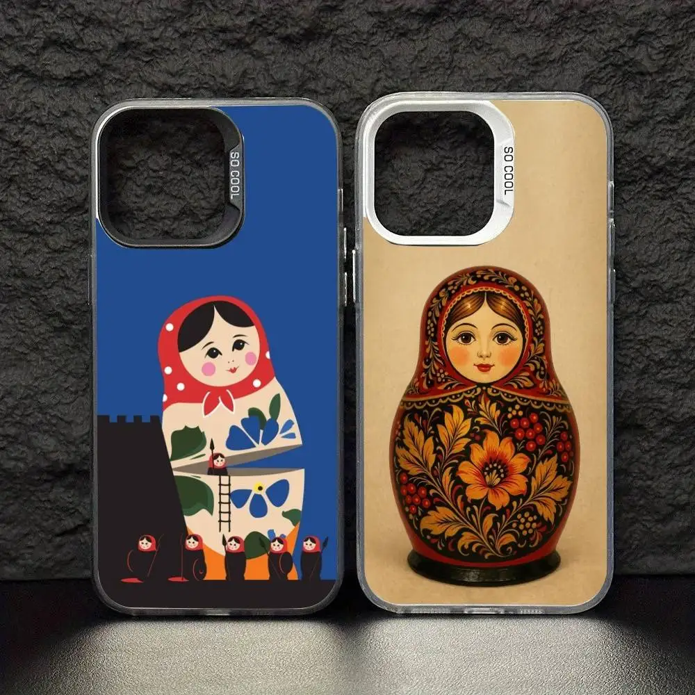 Russian Dolls Matryoshka Phone Case Color Silver Shell For IPhone 17 16 15 14 13 12 11 Pro Max Plus
Russian Dolls Matryoshka Phone Case Color Silver Shell For IPhone 17 16 15 14 13 12 11 Pro Max Plus