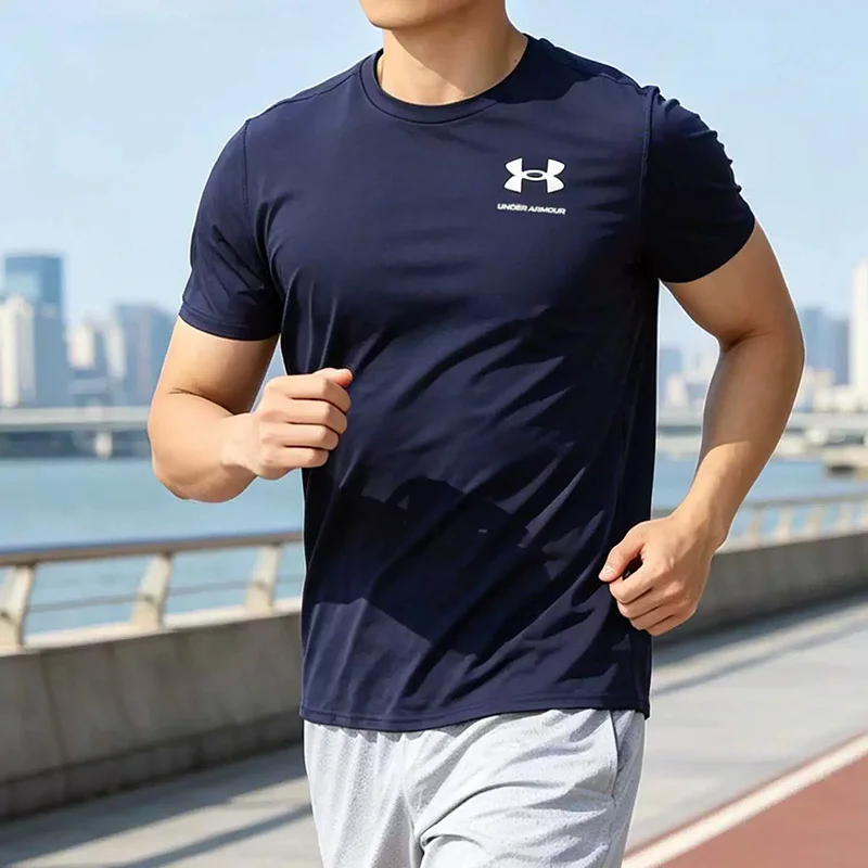 Under Armour Round-neck T-shirt Men's Summer Running Sports Outfit Fitness Training Leisure Breathable 6000939-410
Under Armour Round-neck T-shirt Men's Summer Running Sports Outfit Fitness Training Leisure Breathable 6000939-410