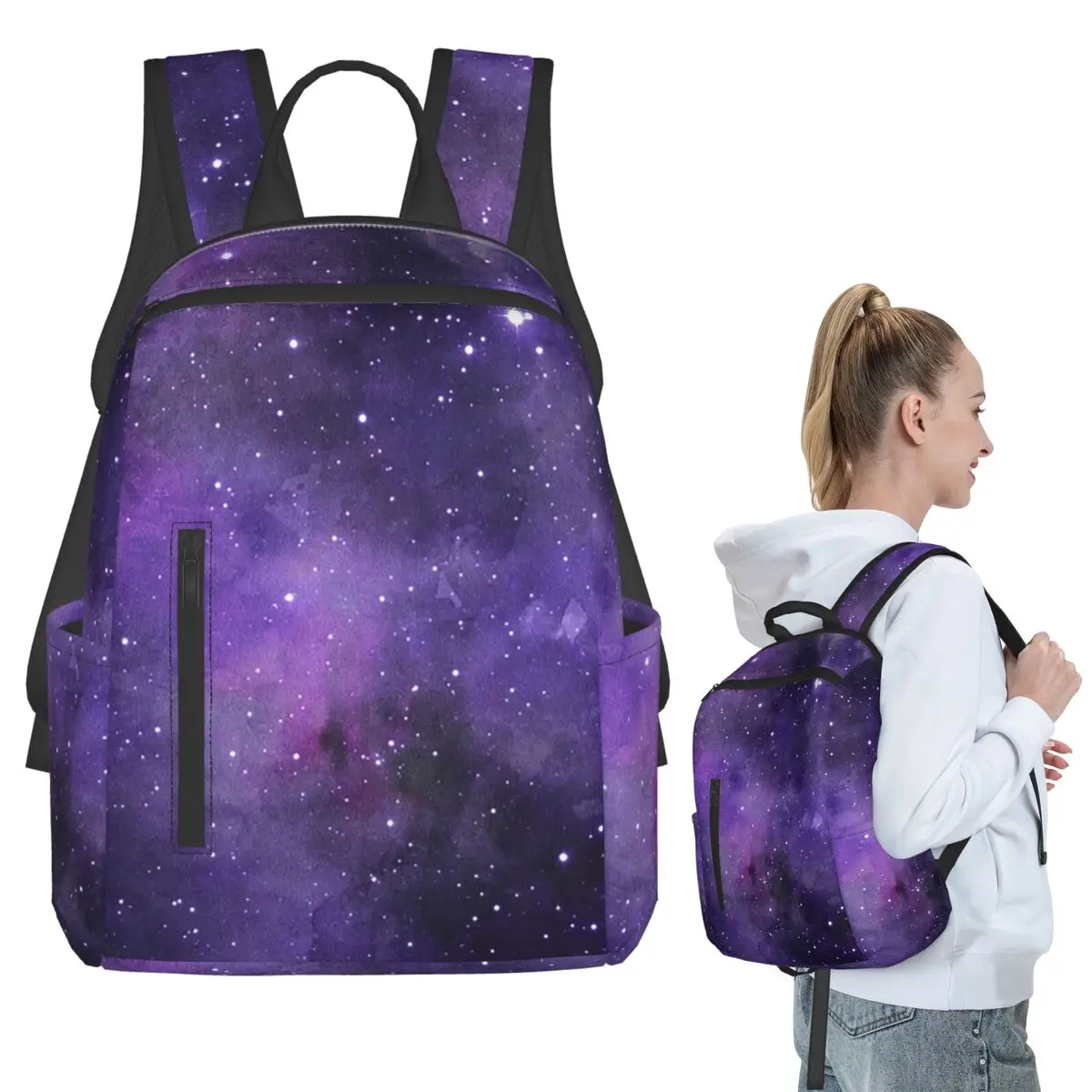 Starry Purple Galaxy Backpack Student BookBag Kids School Bag Laptop Shoulder Bags Boys Girls
Starry Purple Galaxy Backpack Student BookBag Kids School Bag Laptop Shoulder Bags Boys Girls