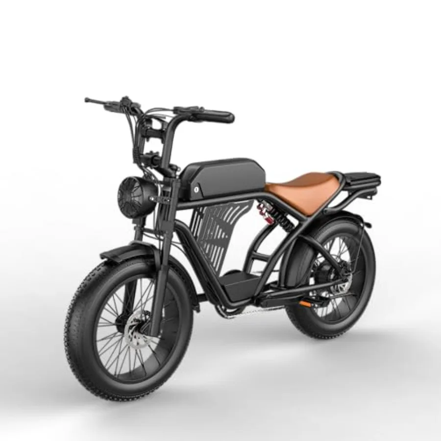 Electric Bike for Adults: 1500W motor 30MPH max speed 40-mile range 48V 20Ah battery 20 black aluminum frame 7-speed rear drive
Electric Bike for Adults: 1500W motor 30MPH max speed 40-mile range 48V 20Ah battery 20 black aluminum frame 7-speed rear drive