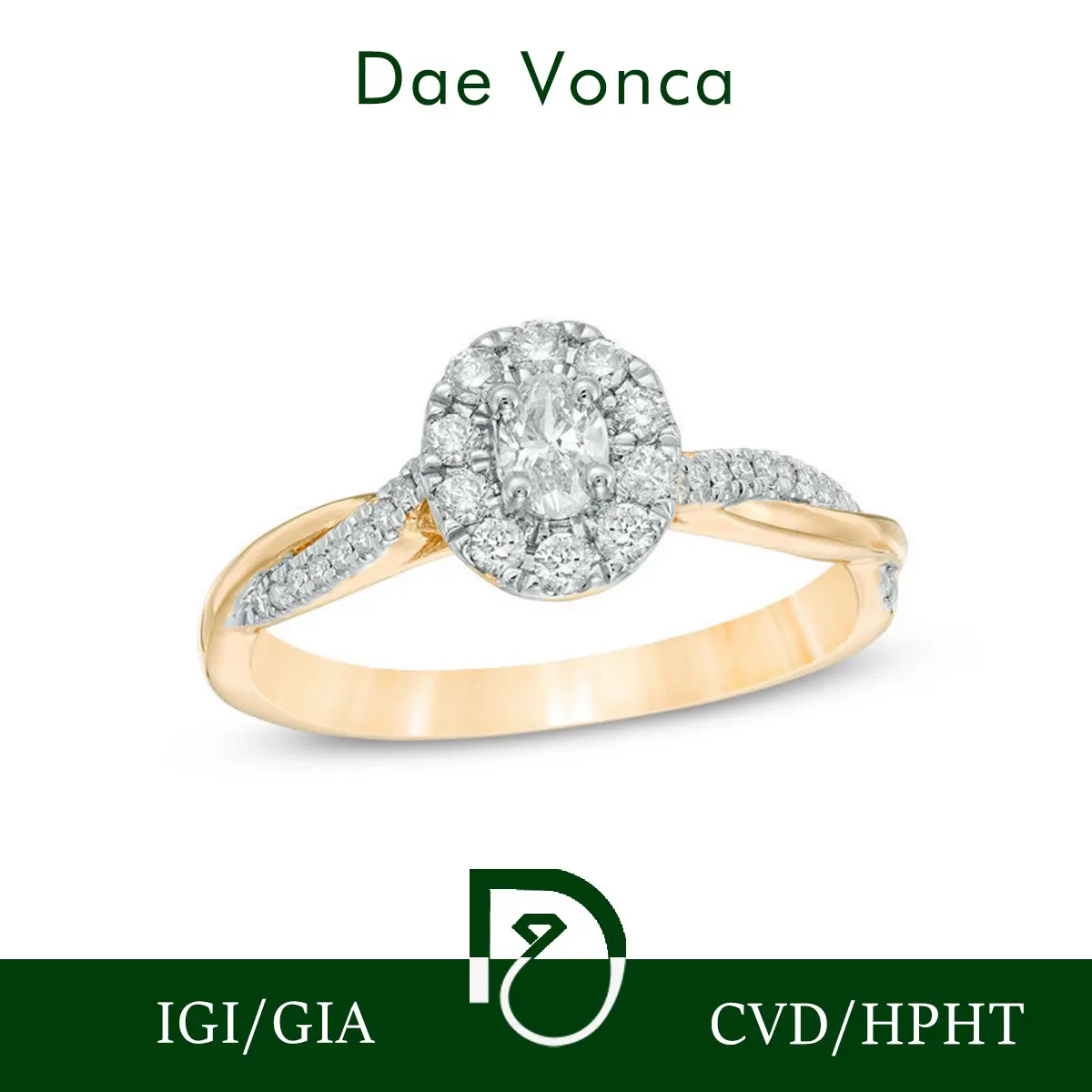 Обручальное кольцо с бриллиантом овальной огранки из желтого золота 14 карат, выращенное в лаборатории бриллиантовое кольцо с ореолом, поворотный хвостовик, кольцо с бриллиантом с боковым камнем для женщин
Обручальное кольцо с бриллиантом овальной огранки из желтого золота 14 карат, выращенное в лаборатории бриллиантовое кольцо с ореолом, поворотный хвостовик, кольцо с бриллиантом с боковым камнем для женщин