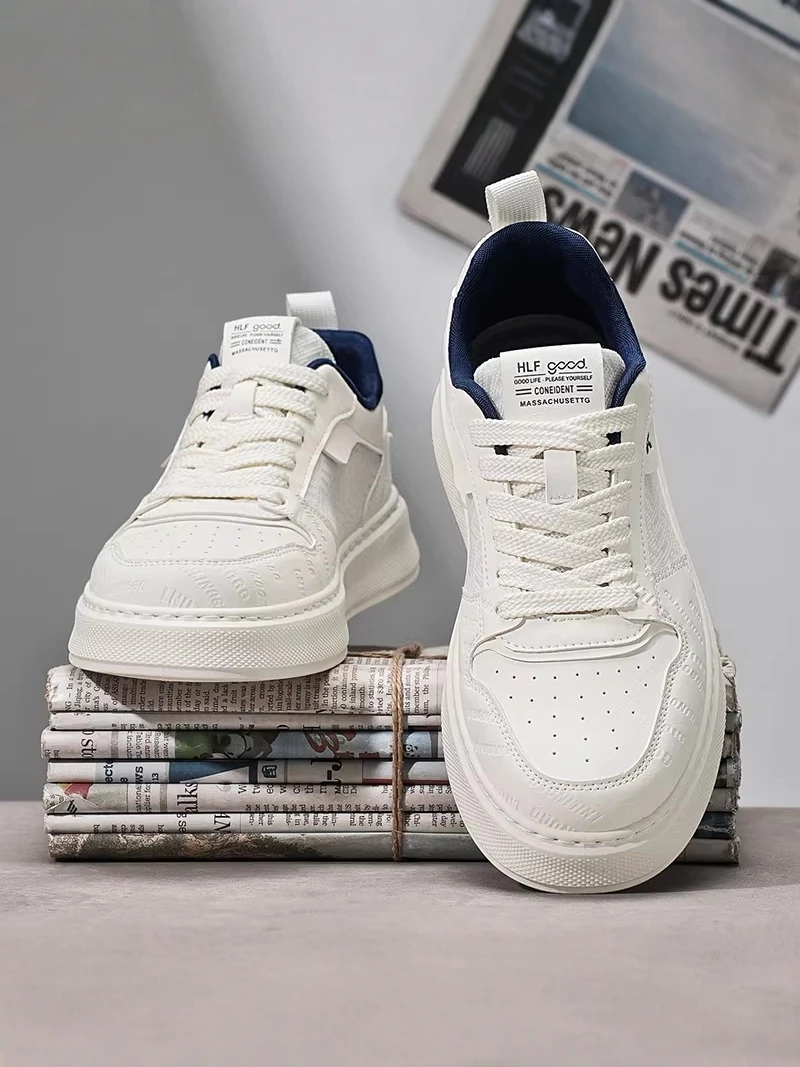 Men's Casual Thick Bottom Heightening Anti-slip Mesh Shoes Spring Summer New Style Thin Youth Leisure White Board Shoes
Men's Casual Thick Bottom Heightening Anti-slip Mesh Shoes Spring Summer New Style Thin Youth Leisure White Board Shoes
