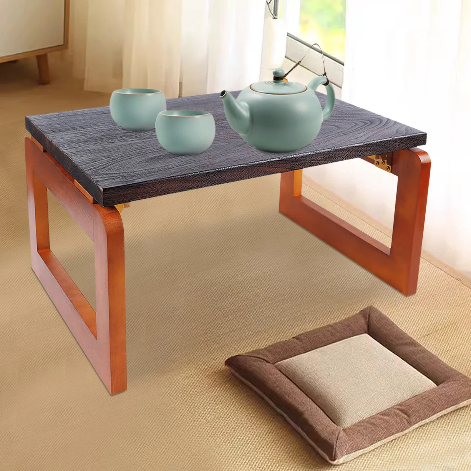 Bymaocar Foldable Solid Wood Coffee Table 176.37 Pounds Load Capacity, Retro Home Decor for Balconies, Bedrooms & Living Rooms
Bymaocar Foldable Solid Wood Coffee Table 176.37 Pounds Load Capacity, Retro Home Decor for Balconies, Bedrooms & Living Rooms