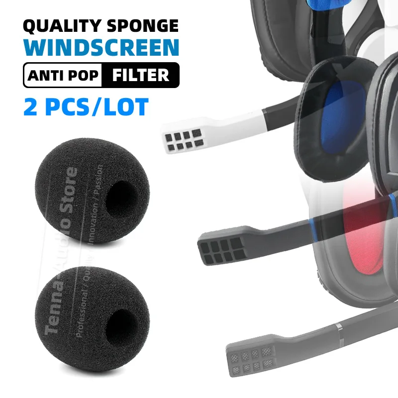 For SENNHEISER GSP300 GSP301 GSP303 GSP 300 301 303 Headset Microphone Windscreen Sponge Cover Foam Pop Filter Mic Windshield
For SENNHEISER GSP300 GSP301 GSP303 GSP 300 301 303 Headset Microphone Windscreen Sponge Cover Foam Pop Filter Mic Windshield