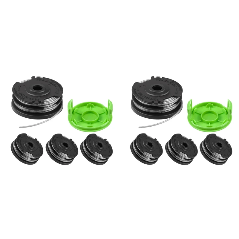 Weed Eater Dual Line String Trimmer Replacement Spool For Greenworks 2900719,20Ft 0.065Inch (8 Spool + 2 Cap) 
Weed Eater Dual Line String Trimmer Replacement Spool For Greenworks 2900719,20Ft 0.065Inch (8 Spool + 2 Cap)