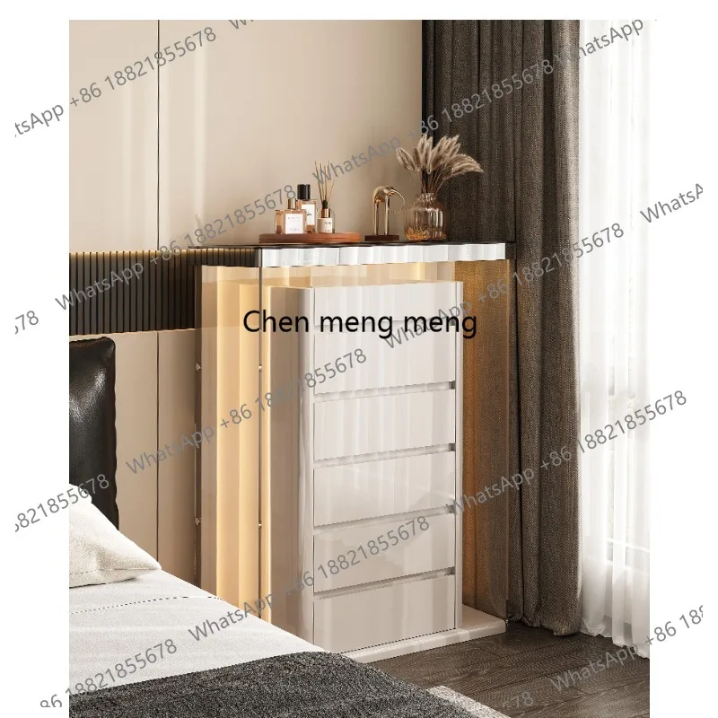 Light luxury six-chest cabinet jewelry storage jewelry cabinet Italian bedroom bedside wall locker
Light luxury six-chest cabinet jewelry storage jewelry cabinet Italian bedroom bedside wall locker