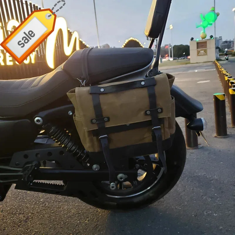 M591 New Retro Wear Resistant Durable Motorcycle Waterproof Rider Rriding Equipment Side Pack Helmet Bags
M591 New Retro Wear Resistant Durable Motorcycle Waterproof Rider Rriding Equipment Side Pack Helmet Bags