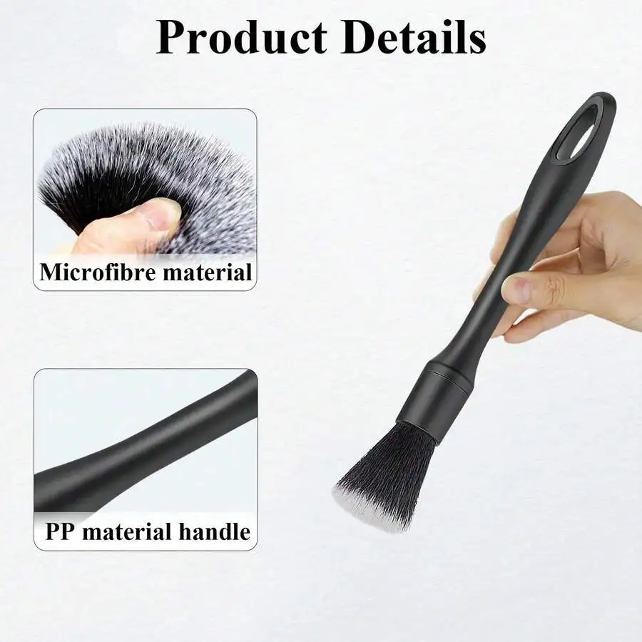 2 Pieces Detailing Brushes, 22.5 Cm Cleaning Brushes For Cars, Detailing Brushes For Cars, Scratch-Free Brushes, Suitable For
2 Pieces Detailing Brushes, 22.5 Cm Cleaning Brushes For Cars, Detailing Brushes For Cars, Scratch-Free Brushes, Suitable For