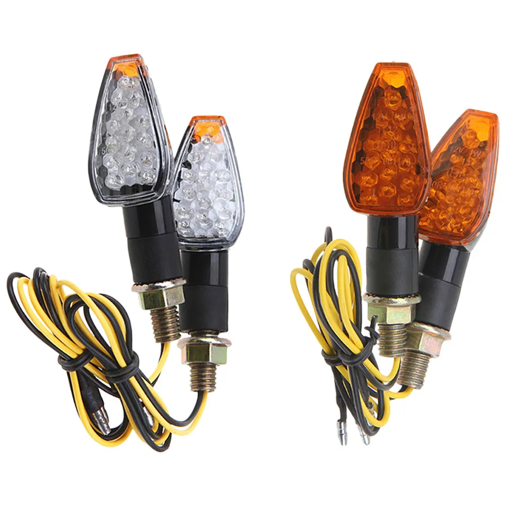 10mm Motorcycle LED Turn Signals Indicator Lights Blinkers Flashers Amber Color Flashing Light Turn Signal Lamp 12V Universal
10mm Motorcycle LED Turn Signals Indicator Lights Blinkers Flashers Amber Color Flashing Light Turn Signal Lamp 12V Universal