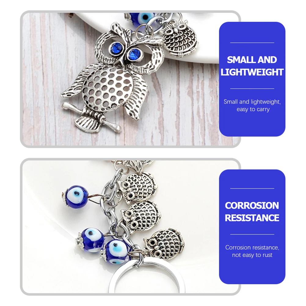 2pcs Zinc Alloy Evil Eye Keychain Car Decor Pendant for Bag Gift Metal Charm CarKeyring HomeDecoration Stylish
2pcs Zinc Alloy Evil Eye Keychain Car Decor Pendant for Bag Gift Metal Charm CarKeyring HomeDecoration Stylish