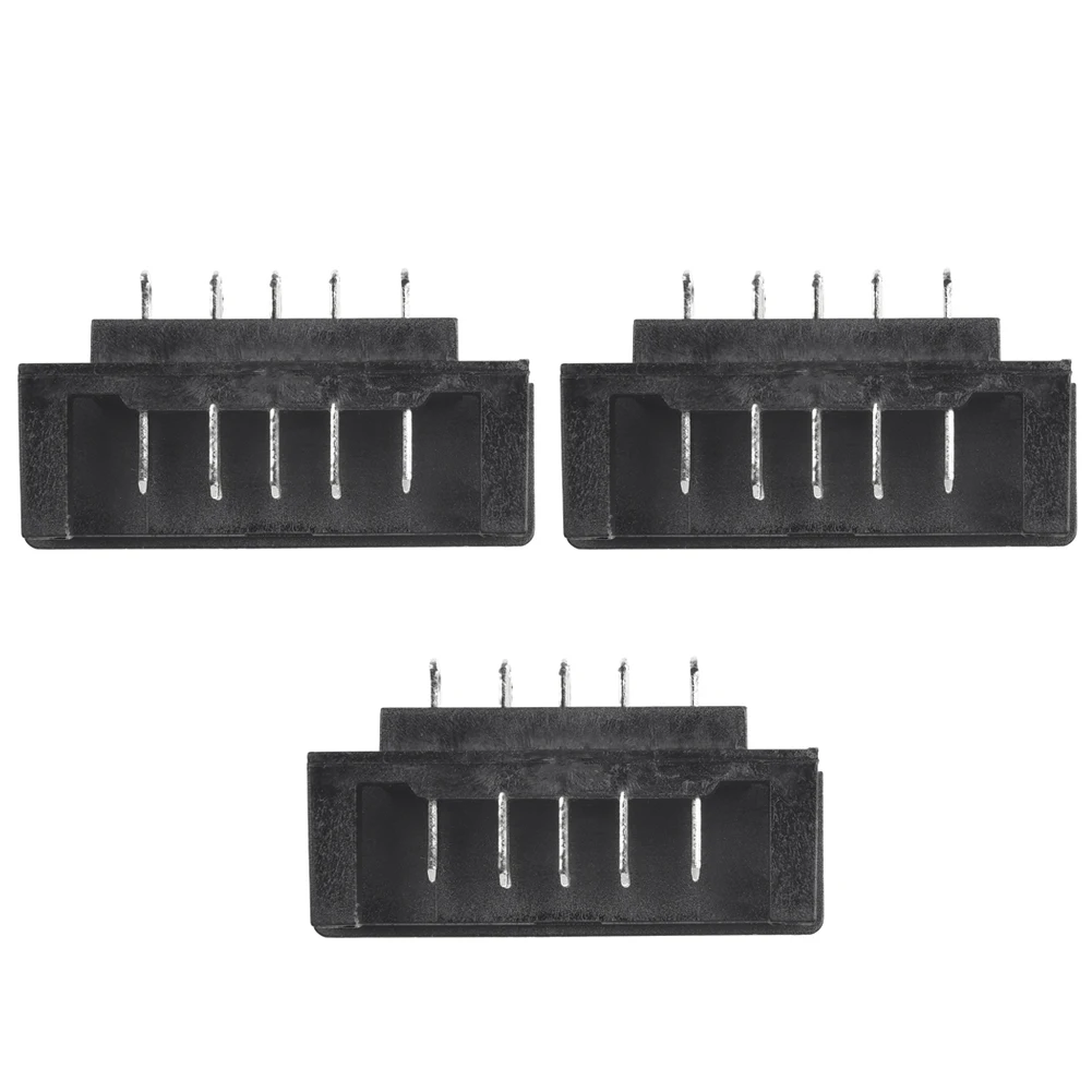 High Quality Brand New Connector Terminal 3pcs For Battery Repair For Charger14.4V 18V For USB Adapter Plastic Silver
High Quality Brand New Connector Terminal 3pcs For Battery Repair For Charger14.4V 18V For USB Adapter Plastic Silver