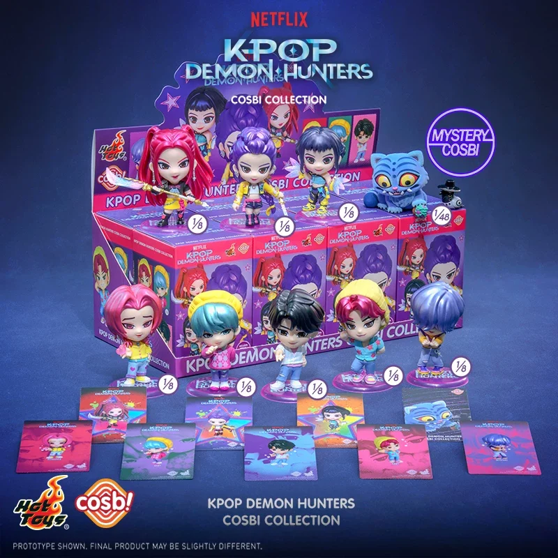 Hot Toys Kpop Demon Hunters Cosbi Mystery Blind Box Mini Collectible Figure Home Desktop Decoration For Adult Collection
Hot Toys Kpop Demon Hunters Cosbi Mystery Blind Box Mini Collectible Figure Home Desktop Decoration For Adult Collection