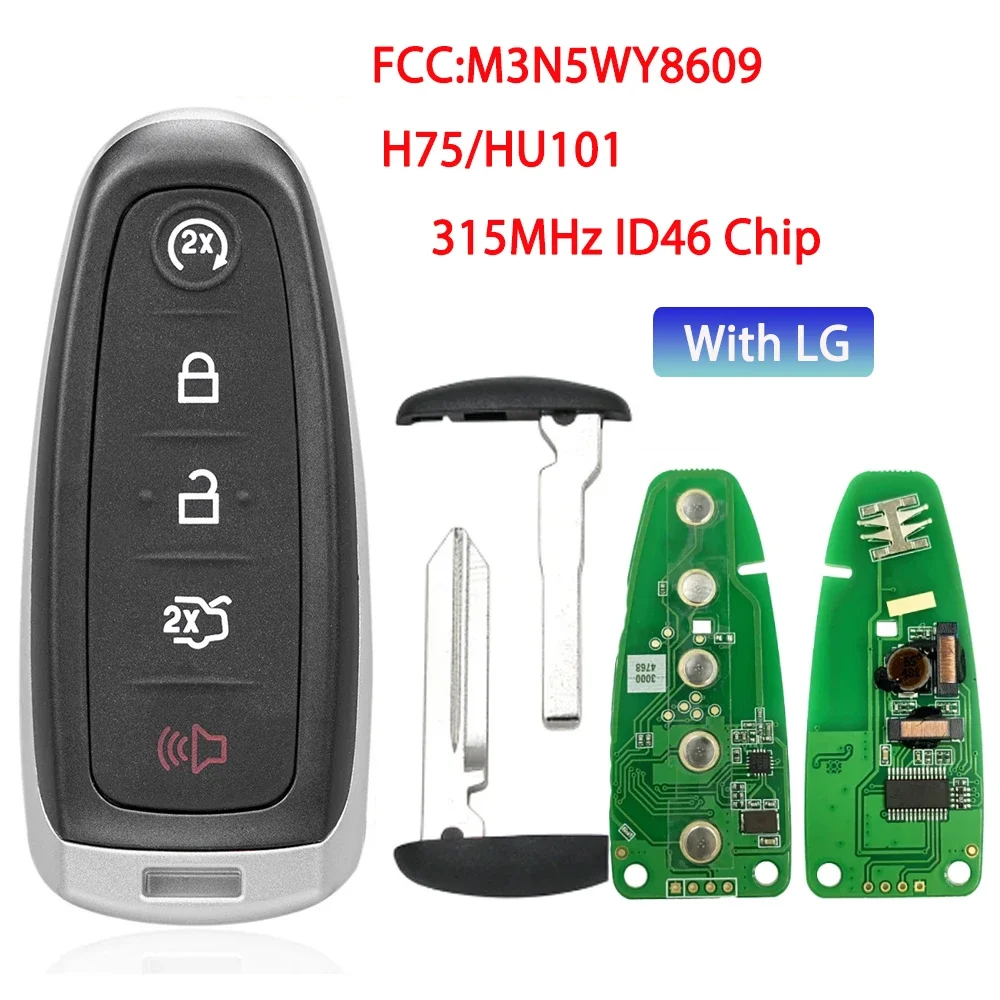 BB ключ для Ford Explorer Edge 2011 2012 2013 2014 2015 315MHz ID46 чип FCC ID:M3N5WY8609 H75/HU101 5 кнопочный пульт дистанционного управления
BB ключ для Ford Explorer Edge 2011 2012 2013 2014 2015 315MHz ID46 чип FCC ID:M3N5WY8609 H75/HU101 5 кнопочный пульт дистанционного управления