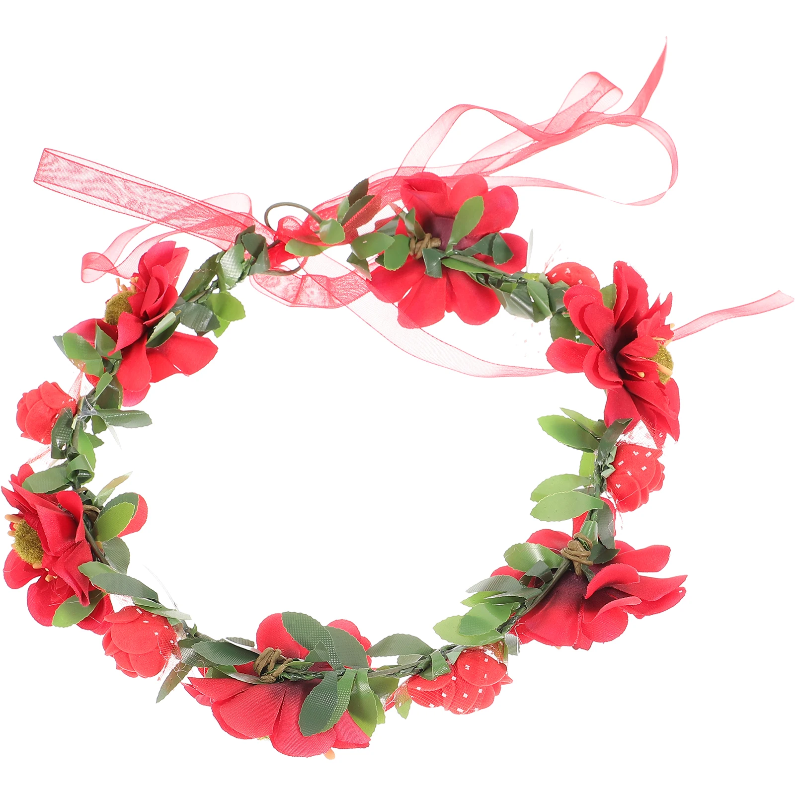 Floral Headband Women Bridal Bridesmaid Adjustable Flower Crown Hair Accessories Wedding Beach Garland Sweet
Floral Headband Women Bridal Bridesmaid Adjustable Flower Crown Hair Accessories Wedding Beach Garland Sweet