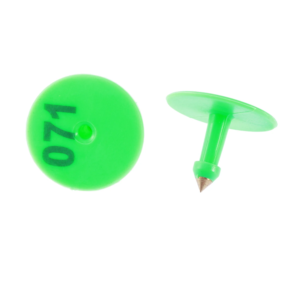 100 Pcs Ear Tags for Livestock Identification Clear Fadeless Printing Non Toxic Plastic Round Sequential Numbers 
100 Pcs Ear Tags for Livestock Identification Clear Fadeless Printing Non Toxic Plastic Round Sequential Numbers