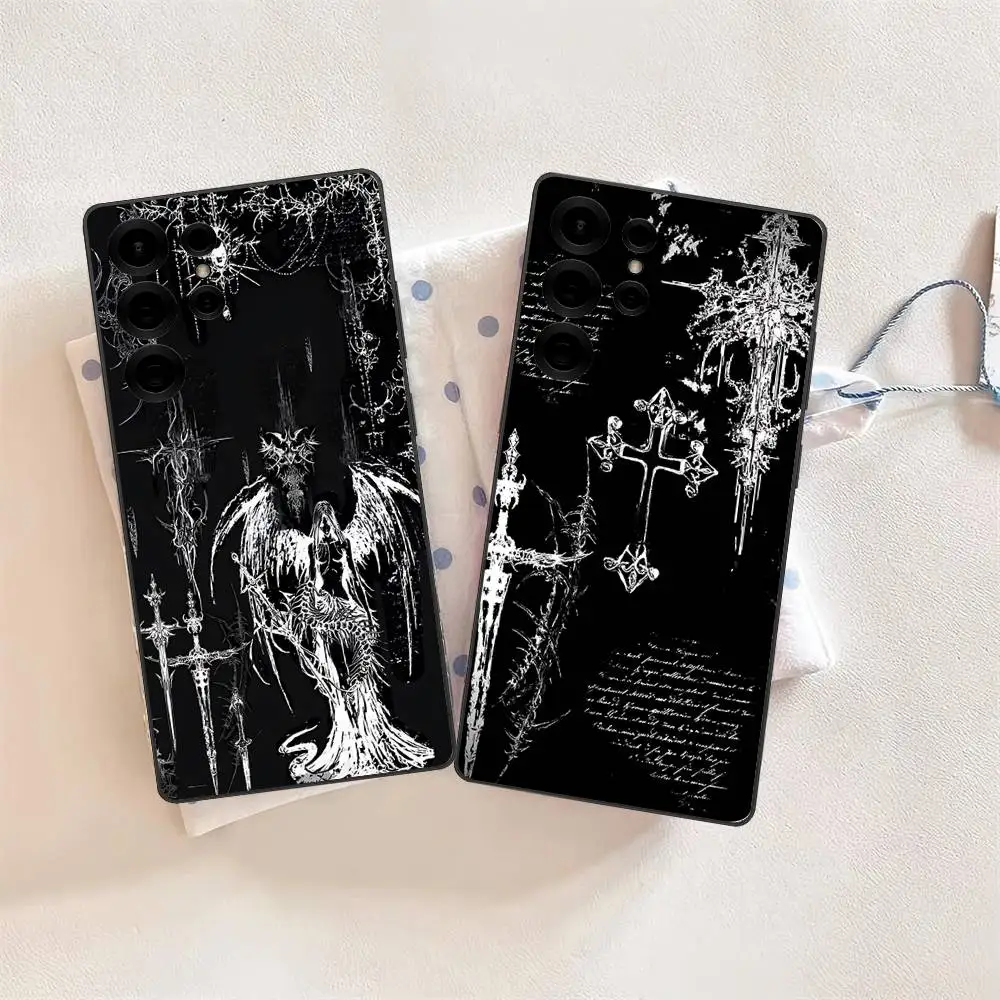 Gothic Cyber Sigil Cross Phone Case For Samsung S 24 Fe 25 Ultra Plus 20 Lite 21 30 22 23 24 22 Ultra 5G Fundas
Gothic Cyber Sigil Cross Phone Case For Samsung S 24 Fe 25 Ultra Plus 20 Lite 21 30 22 23 24 22 Ultra 5G Fundas