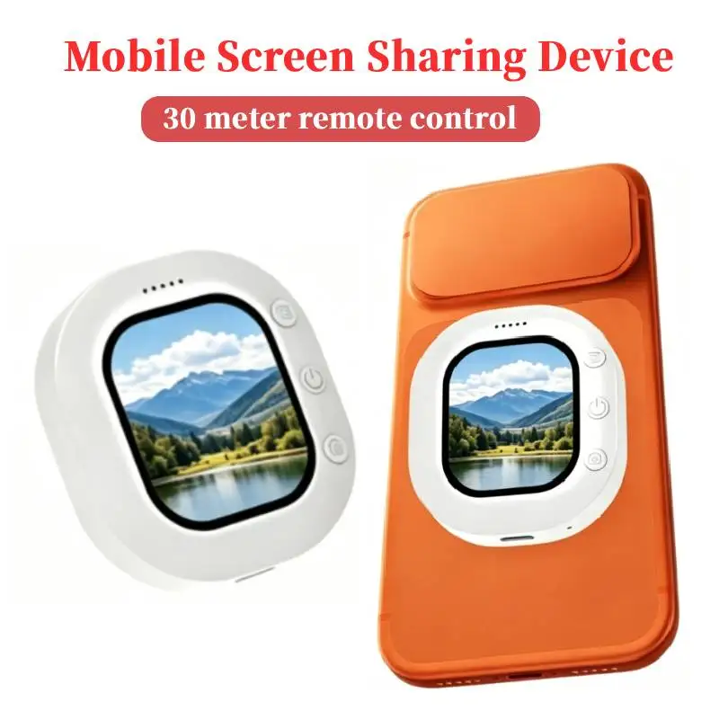 Magnetic Selfie Monitor Screen for iPhone & Android Wireless Vlog Screen w/30M Remote Screen Mirroring Content Creator Essential
Magnetic Selfie Monitor Screen for iPhone & Android Wireless Vlog Screen w/30M Remote Screen Mirroring Content Creator Essential