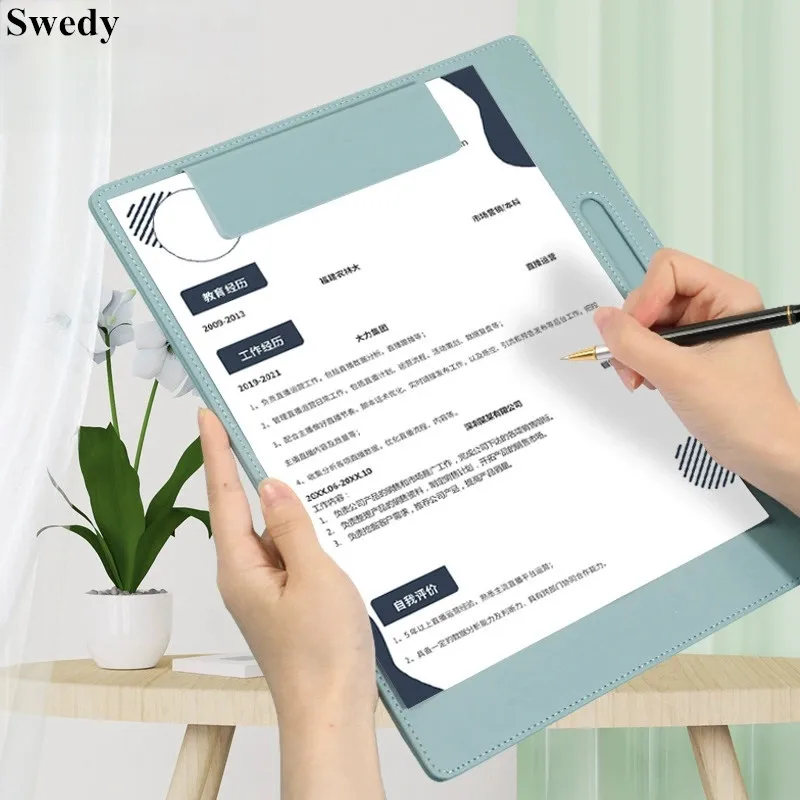 4 Pieces A4 Size 325x230mm PU Leather Magnetic File Clip Board Foldable Menu Paper Holder Nursing Writing Pad Clipboard
4 Pieces A4 Size 325x230mm PU Leather Magnetic File Clip Board Foldable Menu Paper Holder Nursing Writing Pad Clipboard