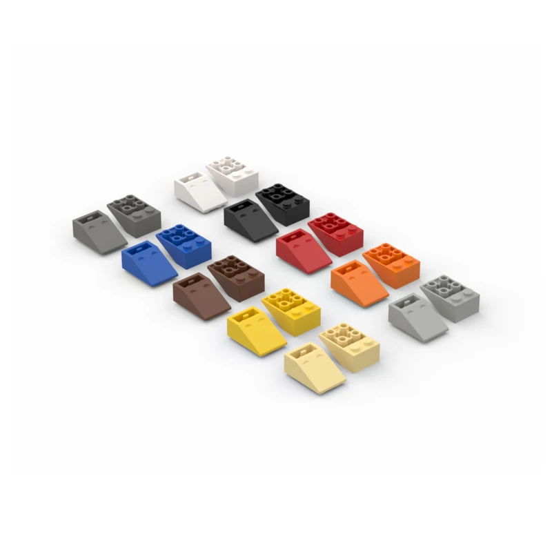 100pcs MOC compatible with 3747 building block parts 2x3 sloping surface reverse creative DIY technology parts
100pcs MOC compatible with 3747 building block parts 2x3 sloping surface reverse creative DIY technology parts