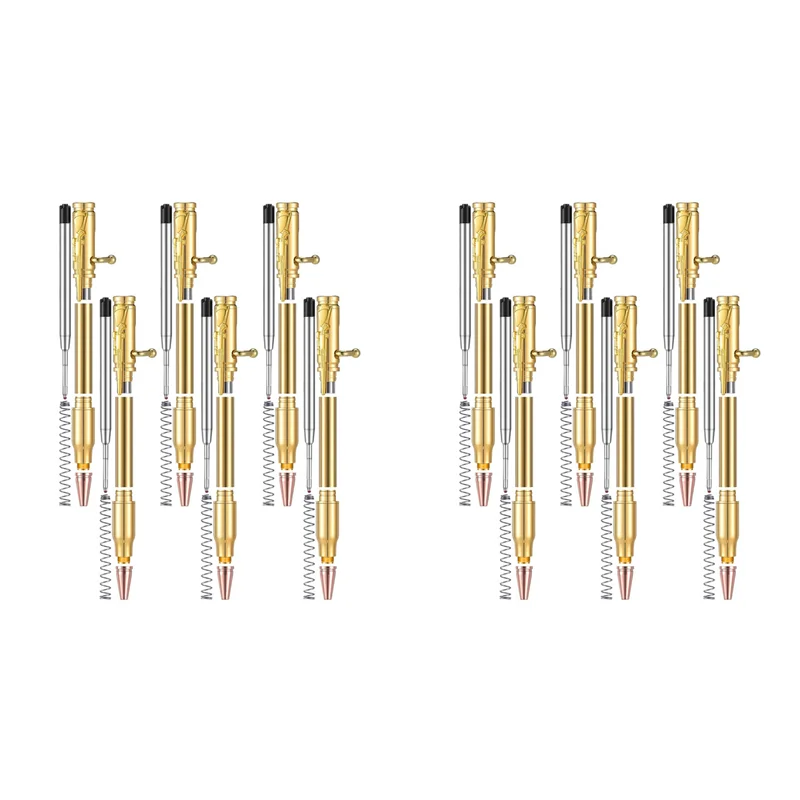 Compact Set Of 12 Slim Pens, Multi-Color Wooden Swivel Pen Set With Refill Shaft Bolt-On Ballpoint Pen For DIY Wooden Swivel
Compact Set Of 12 Slim Pens, Multi-Color Wooden Swivel Pen Set With Refill Shaft Bolt-On Ballpoint Pen For DIY Wooden Swivel