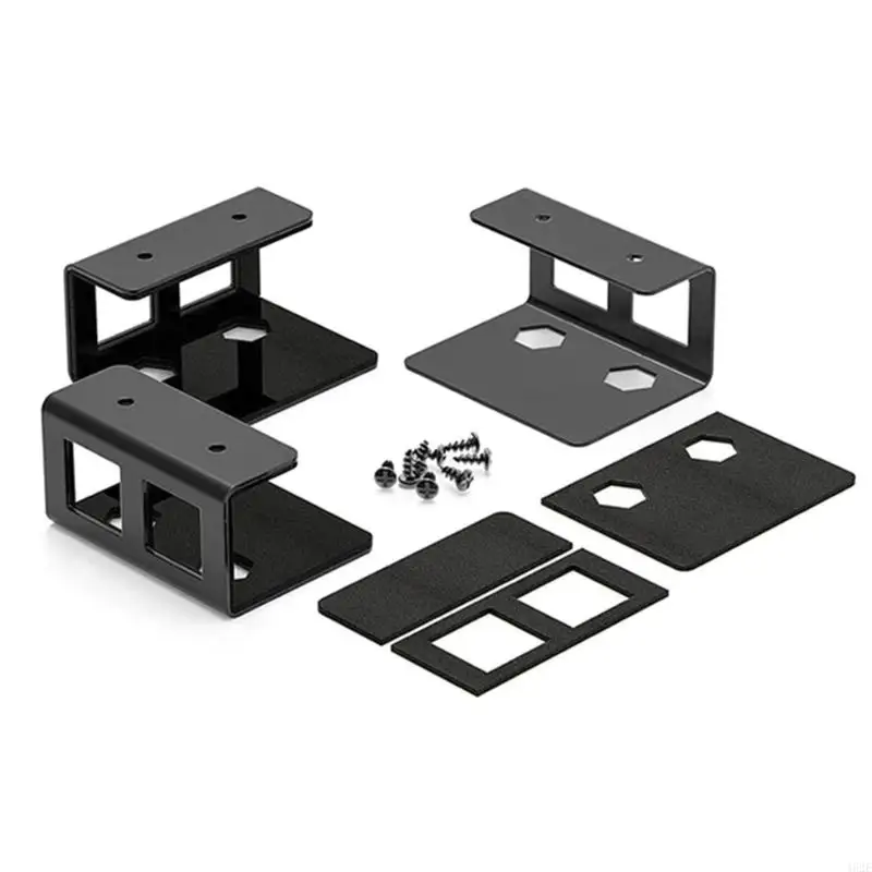 462E Laptop Rack Under Desk Holder Shelf Rack Storage Bracket Protective Tray Organizers Bracket with Screws for Cable Box
462E Laptop Rack Under Desk Holder Shelf Rack Storage Bracket Protective Tray Organizers Bracket with Screws for Cable Box