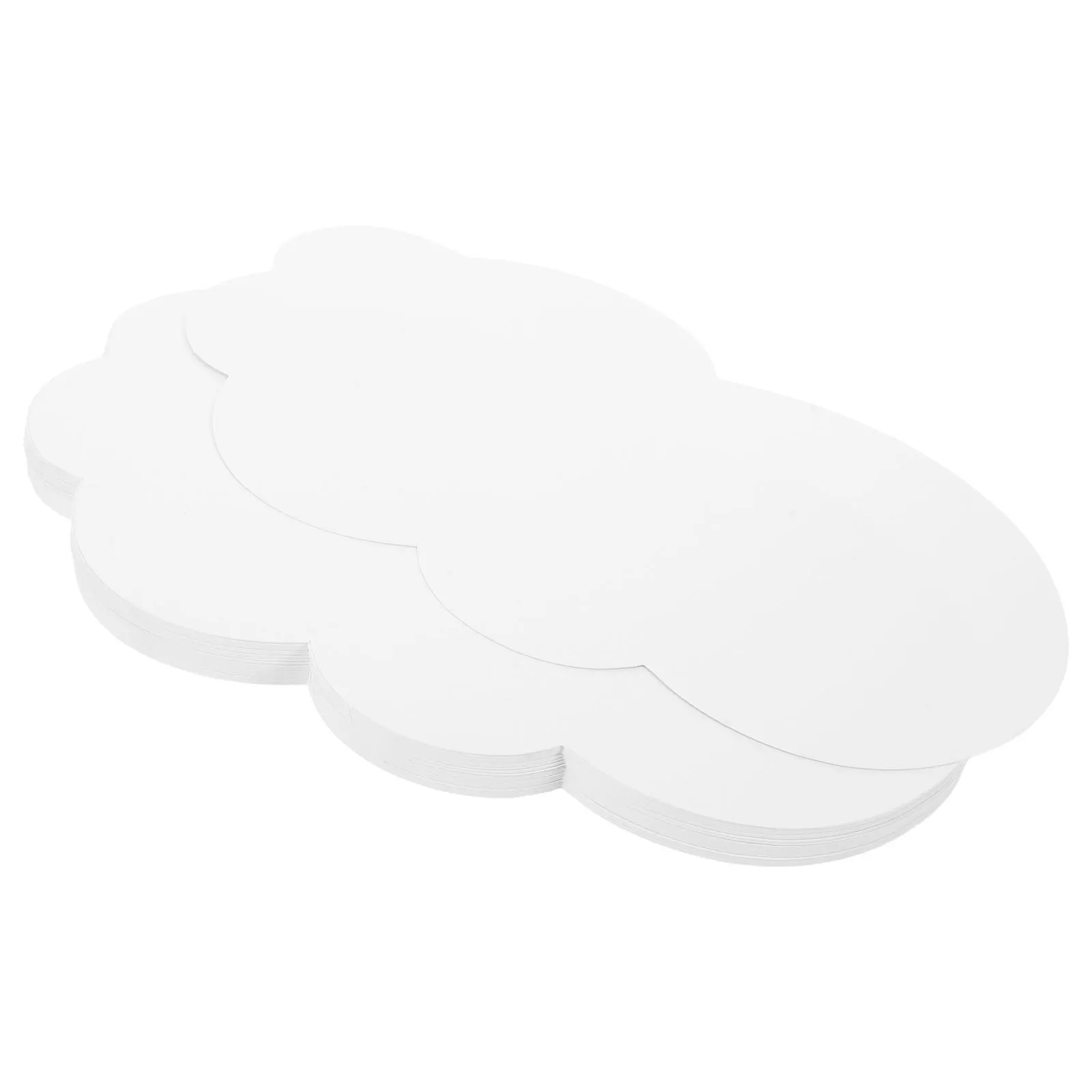 50Pcs White Cloud Die Cut Shapes Craft Paper Cardstock DIY Nursery Room Wall Decor Bulletin Boards Kids Classroom Decoration 
50Pcs White Cloud Die Cut Shapes Craft Paper Cardstock DIY Nursery Room Wall Decor Bulletin Boards Kids Classroom Decoration