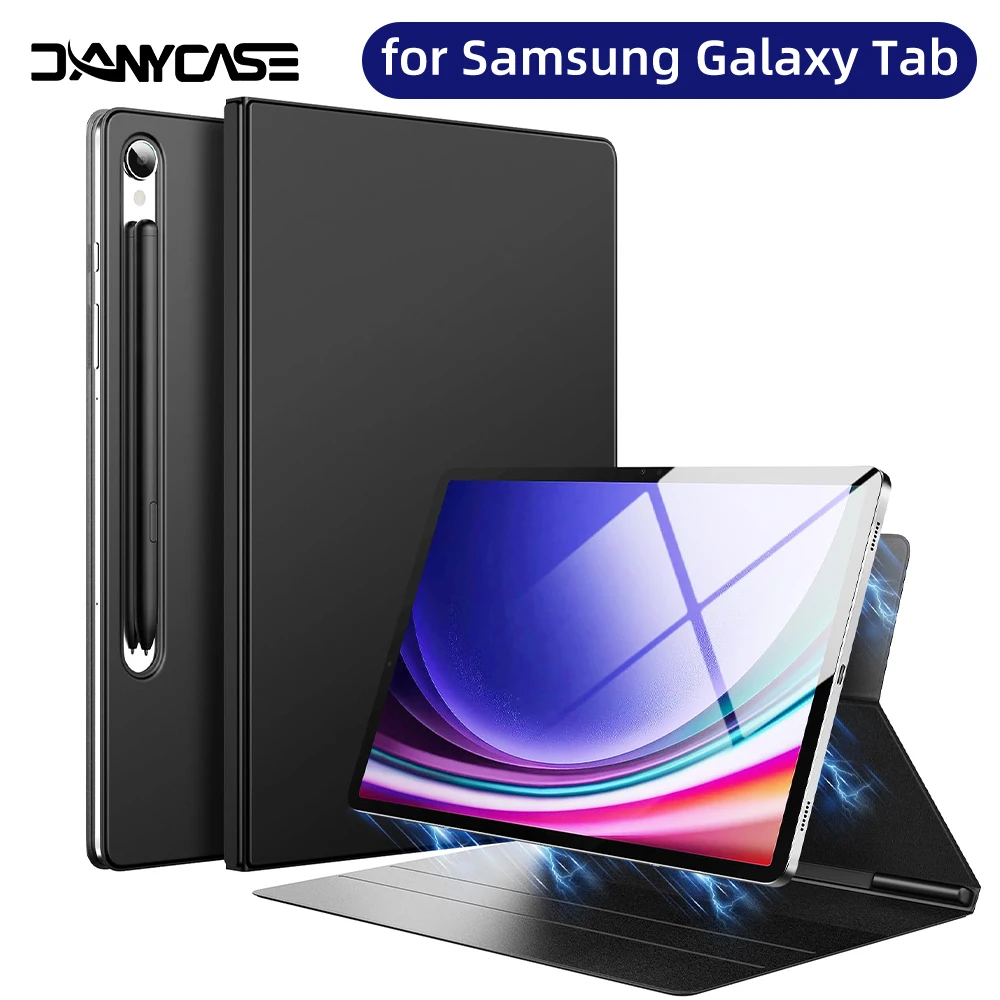 Магнитный чехол для Samsung Galaxy Tab S7 Plus S7 FE S7 S9 S8 Ultra S9 S8 Plus S8 S6 Lite, чехол с подставкой и держателем для карандашей
Магнитный чехол для Samsung Galaxy Tab S7 Plus S7 FE S7 S9 S8 Ultra S9 S8 Plus S8 S6 Lite, чехол с подставкой и держателем для карандашей