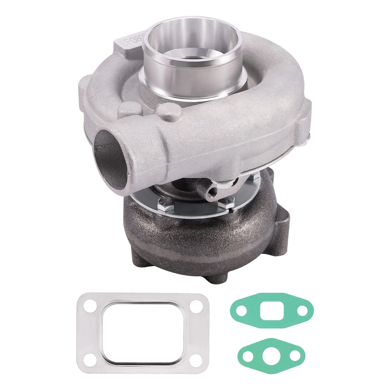 Universal turbo turbocharger T3T4 T04E .57 AR Turbine for 1.5L-2.5L engine 400HP
Universal turbo turbocharger T3T4 T04E .57 AR Turbine for 1.5L-2.5L engine 400HP