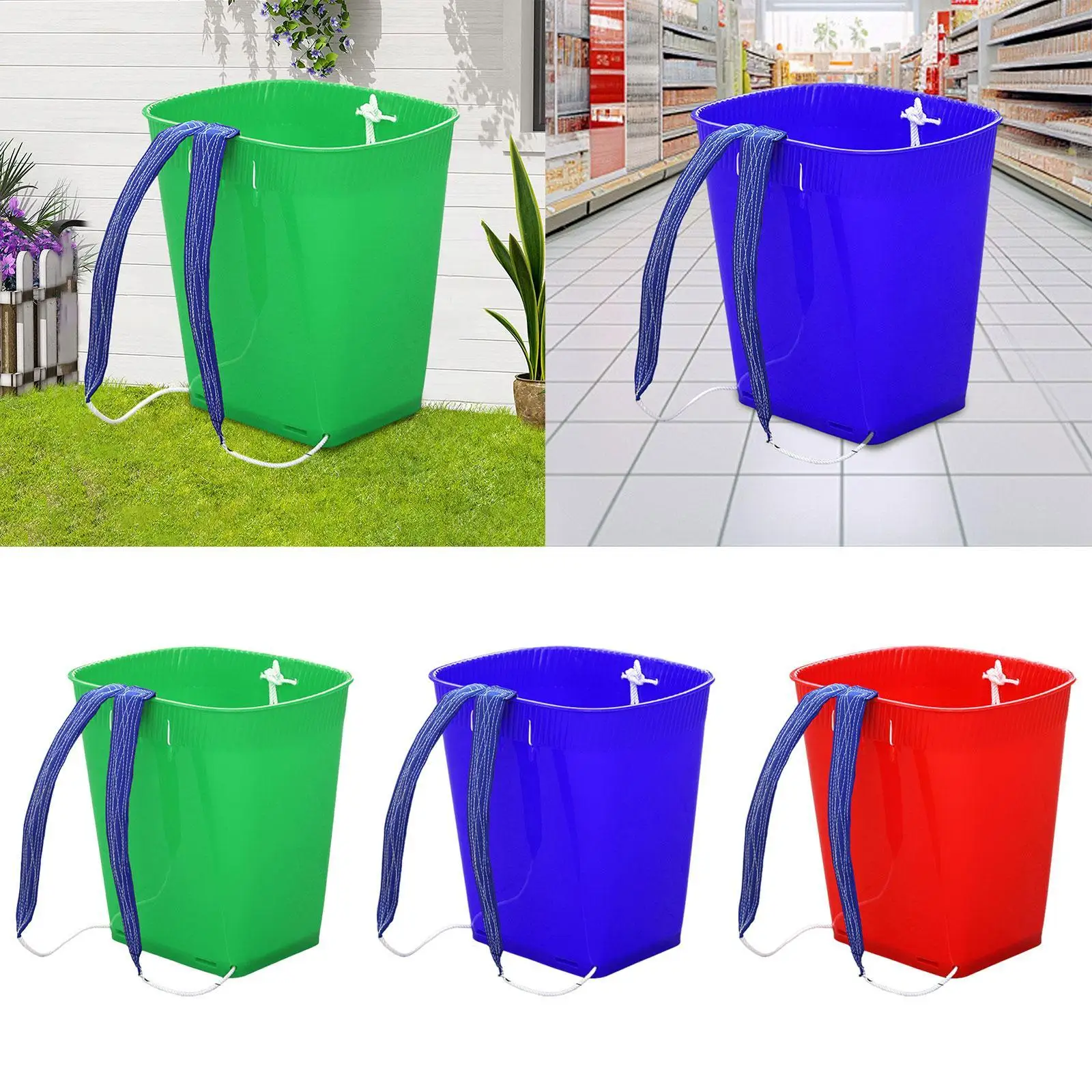 Back Basket Water Bucket Agricultural Storage Container Woven with Shoulder Straps Fruit Picking Basket for Gardening Camping 
Back Basket Water Bucket Agricultural Storage Container Woven with Shoulder Straps Fruit Picking Basket for Gardening Camping