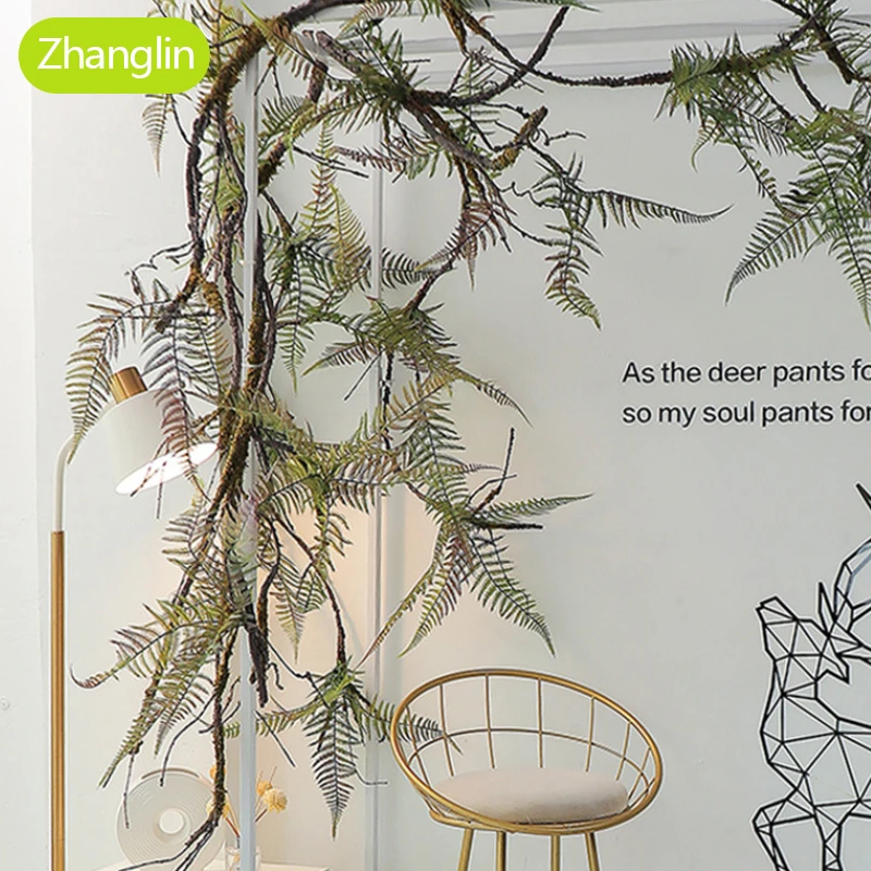150cm Artificial Persian Leaf Ferns Rattan Landscape Moss Plants Aquascape Ivy Office Home Decoration Festival DIY Rattan
150cm Artificial Persian Leaf Ferns Rattan Landscape Moss Plants Aquascape Ivy Office Home Decoration Festival DIY Rattan