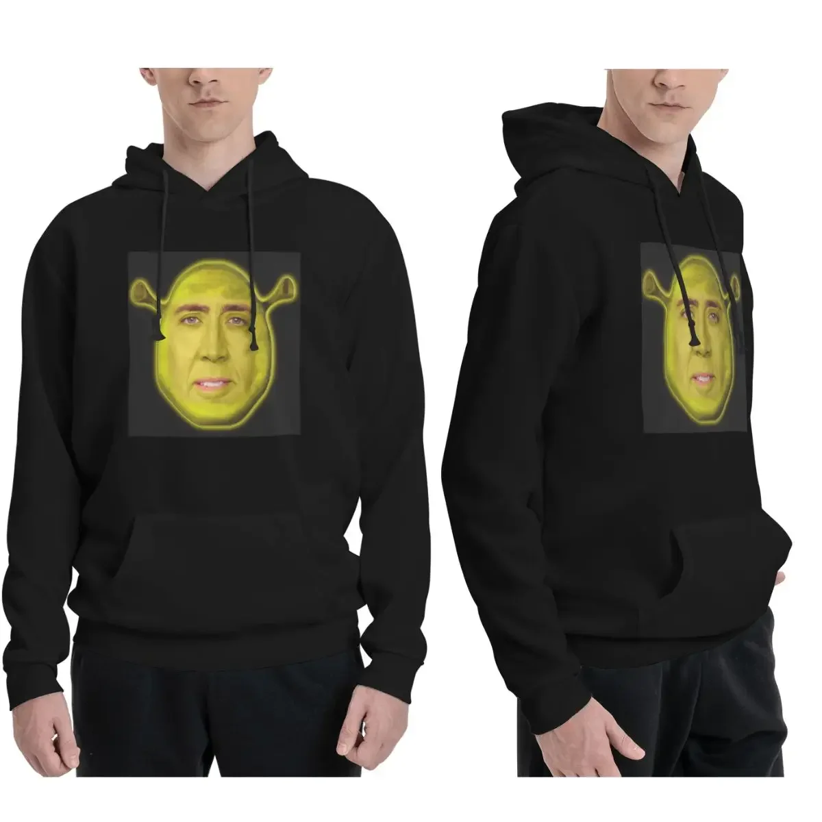 Nicholas Cage As Shrek Nicolas Cage Nick Cage Nic Cage Hoodies Men Women Pullover Sweatshirts Long Sleeve Hooded Autumn Winter
Nicholas Cage As Shrek Nicolas Cage Nick Cage Nic Cage Hoodies Men Women Pullover Sweatshirts Long Sleeve Hooded Autumn Winter