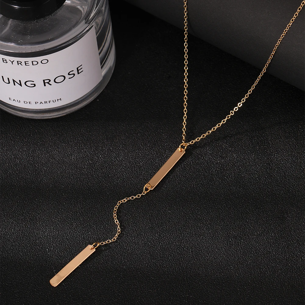 New Cross Chain Double Square Pendant Women Necklace Vacation Party Concert Gift Classic Fashion Versatile Trendy Niche Necklace
New Cross Chain Double Square Pendant Women Necklace Vacation Party Concert Gift Classic Fashion Versatile Trendy Niche Necklace