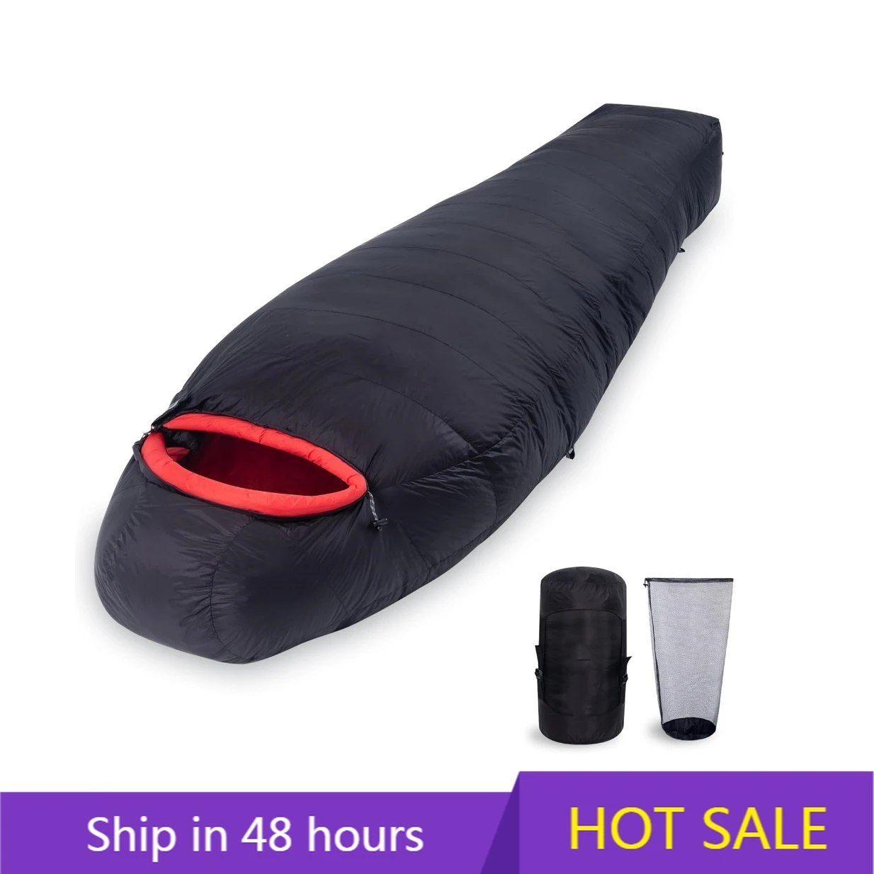 YTYIN 660 Fill Power Down Sleeping Bag for Cold Weather Large Lightweight Mummy Sleeping Bag for Adults
YTYIN 660 Fill Power Down Sleeping Bag for Cold Weather Large Lightweight Mummy Sleeping Bag for Adults