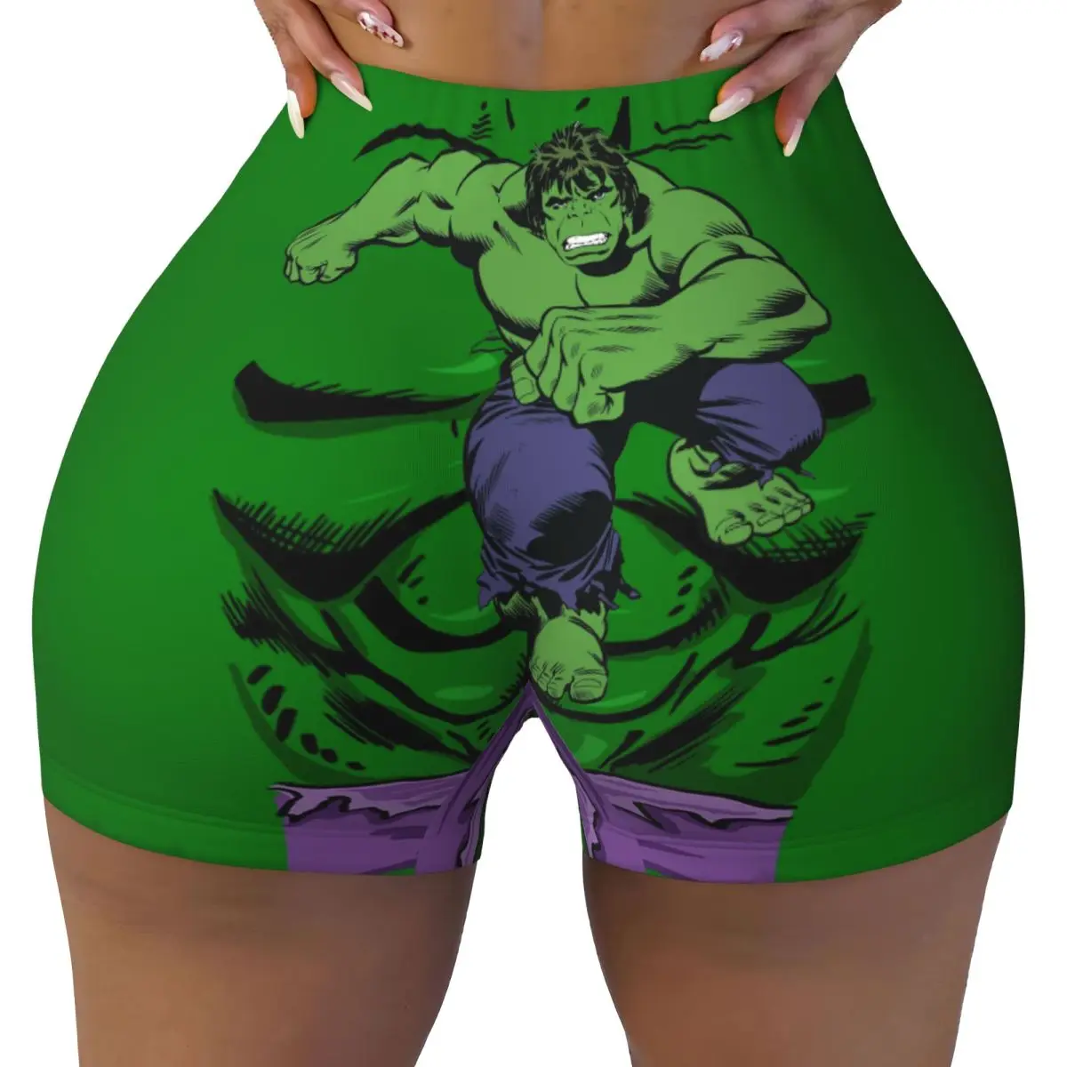 Custom Hulk Comic Art Workout Running Volleyball Shorts Women Superhero Gym Yoga Shorts
Custom Hulk Comic Art Workout Running Volleyball Shorts Women Superhero Gym Yoga Shorts