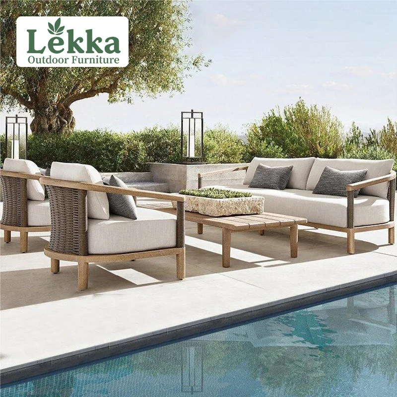 Custom High-end Outdoor Teak Sofa Courtyard Villa Bed Outdoor Balcony Leisure Rattan Chair Terrace Garden Furniture
Custom High-end Outdoor Teak Sofa Courtyard Villa Bed Outdoor Balcony Leisure Rattan Chair Terrace Garden Furniture