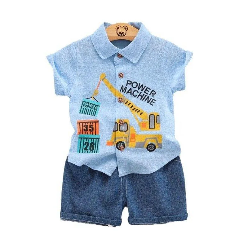 New Summer Baby Clothes Suit Kids Boys Clothing Children Casual Shirt Shorts 2Pcs/Set Toddler Sports Costume Infant Tracksuits
New Summer Baby Clothes Suit Kids Boys Clothing Children Casual Shirt Shorts 2Pcs/Set Toddler Sports Costume Infant Tracksuits