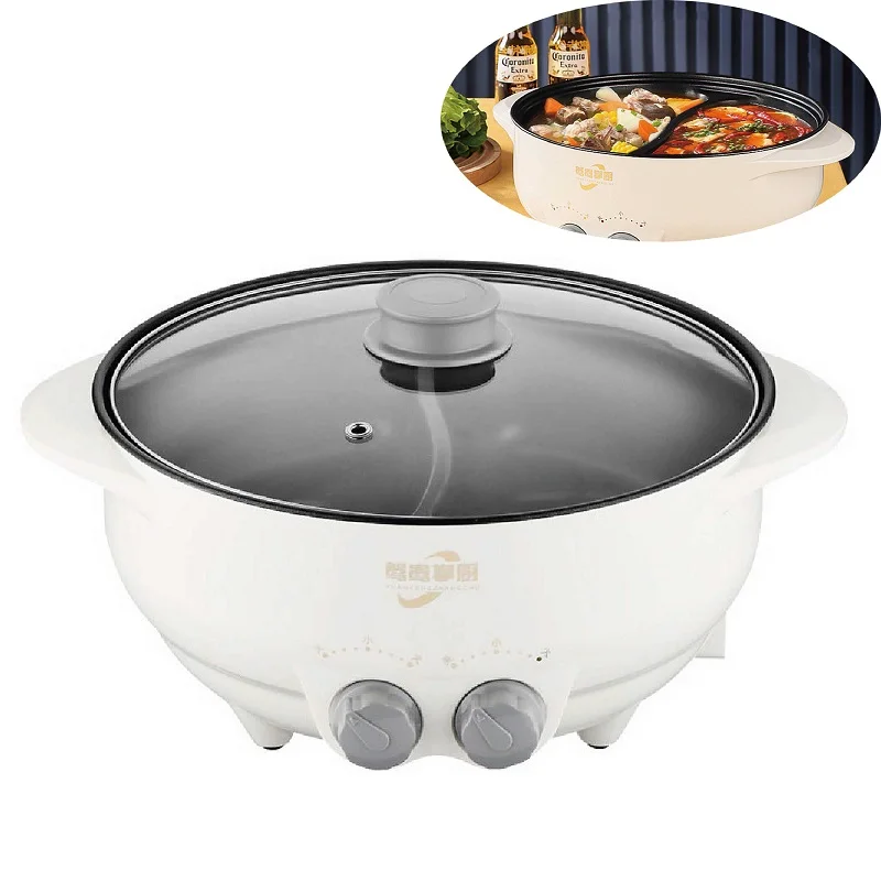 6L Electric Hot Pot Multi-function Non-Stick Electric Frying Pot 220V Home High Capacity Electric Pot 2000W For 4~5 People
6L Electric Hot Pot Multi-function Non-Stick Electric Frying Pot 220V Home High Capacity Electric Pot 2000W For 4~5 People