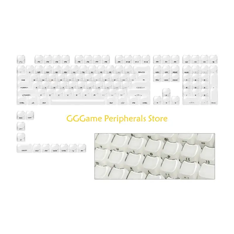 U55B 119 MAO Profile Jelly Kitten Head Side Print Keycap Set For Gaming Keyboards
U55B 119 MAO Profile Jelly Kitten Head Side Print Keycap Set For Gaming Keyboards