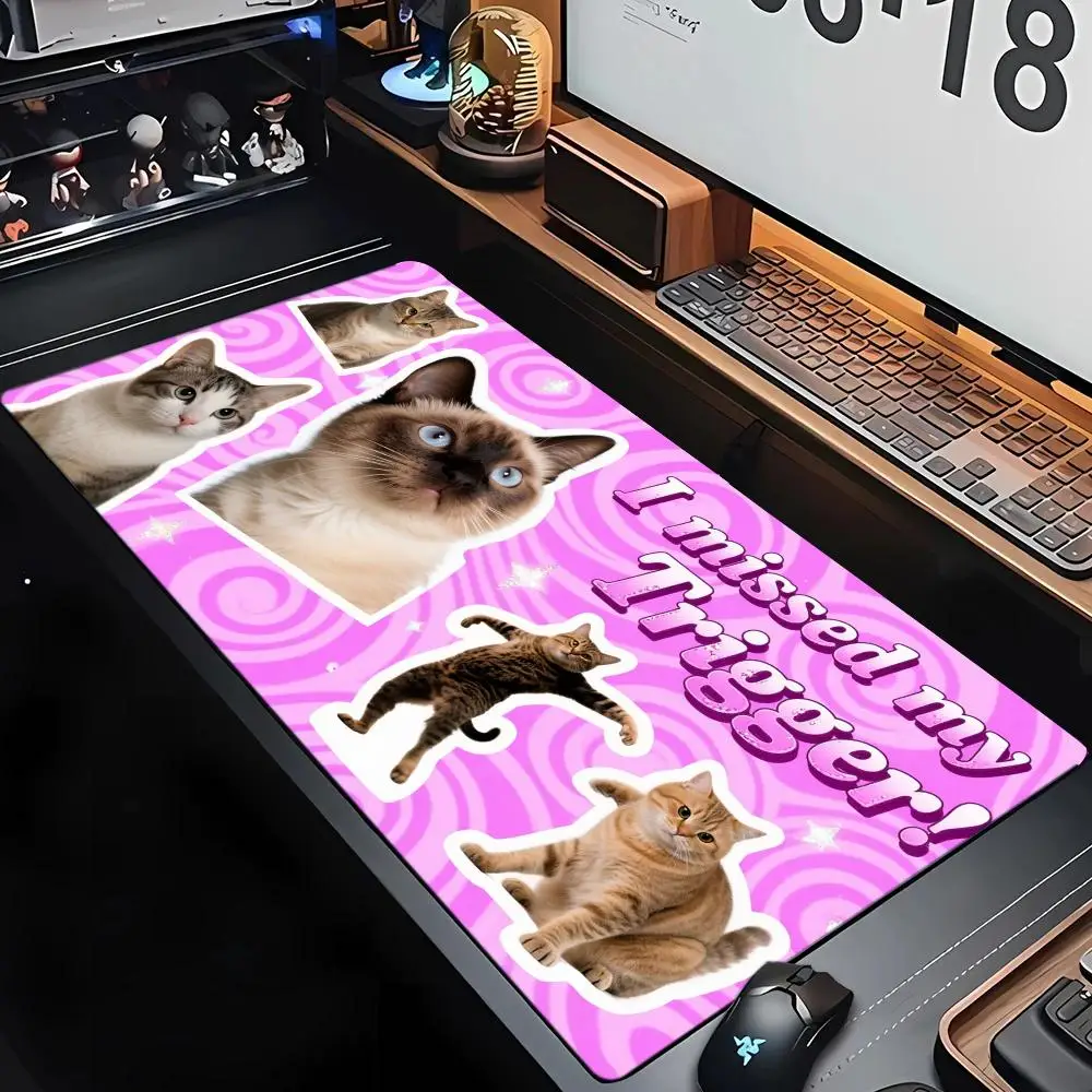 Funny cat sticker pattern design Mousepad Desk Mat Game mat pc accessories rubber anti-slip keypad expansion pad office desk mat
Funny cat sticker pattern design Mousepad Desk Mat Game mat pc accessories rubber anti-slip keypad expansion pad office desk mat