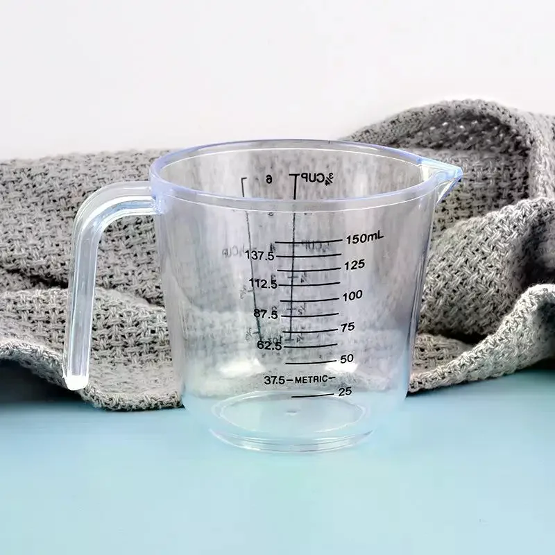 150/300/600/1000ml 1 Pcs Baking Liquid Measuring Cups Scale Cup Plastic Mixing Cup Kitchen Baking Tools
150/300/600/1000ml 1 Pcs Baking Liquid Measuring Cups Scale Cup Plastic Mixing Cup Kitchen Baking Tools