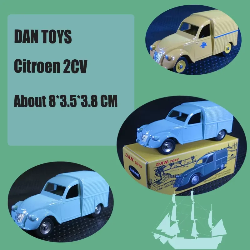 (About 8*3.5*3.8 cm) DAN TOYS Citroen 2CV alloy vintage car model Simulation Toy Collection Gift Static Display
(About 8*3.5*3.8 cm) DAN TOYS Citroen 2CV alloy vintage car model Simulation Toy Collection Gift Static Display
