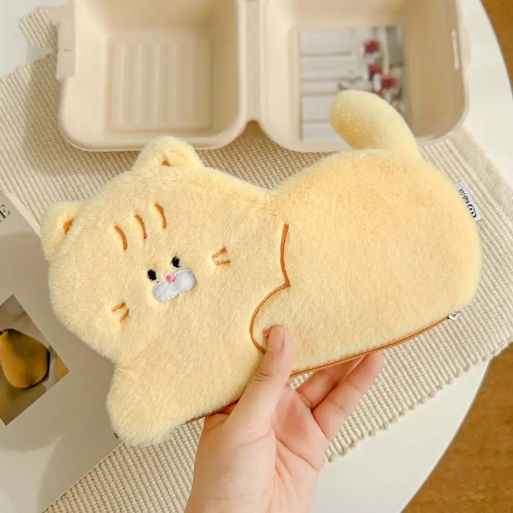 Fashion Plush Plush Cat Pencil Bag Large Capacity Zipper Cartoon Pencil Case Cosmetics Fluffy Stationery Storage Pouch Children
Fashion Plush Plush Cat Pencil Bag Large Capacity Zipper Cartoon Pencil Case Cosmetics Fluffy Stationery Storage Pouch Children